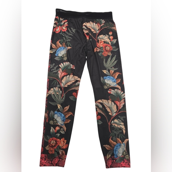Pam & Gela Pants - Pam and Gela Floral Track Pants SZ LARGE NEW